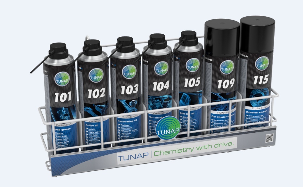 Tunap Professional Line. Thiết lập tiêu chuẩn chất lượng mới trong quy trình bảo dưỡng